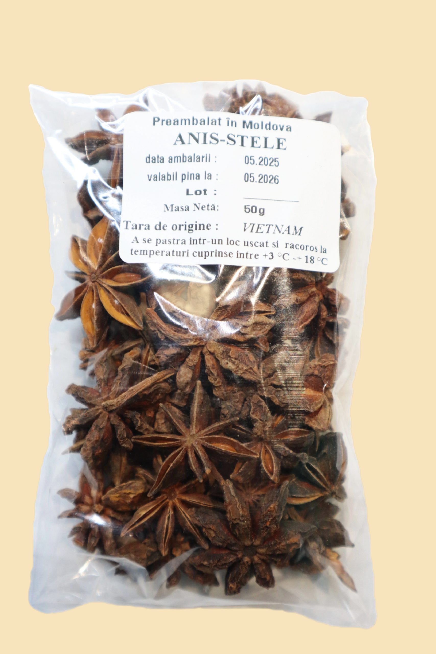 Steluțe de ANIS 50 g