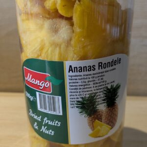 Ananas uscat rondele 500 gr